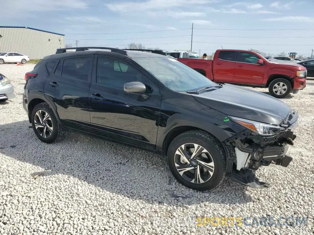 4 Photograph of a damaged car JF2GUADC3R8363891 SUBARU CROSSTREK 2024