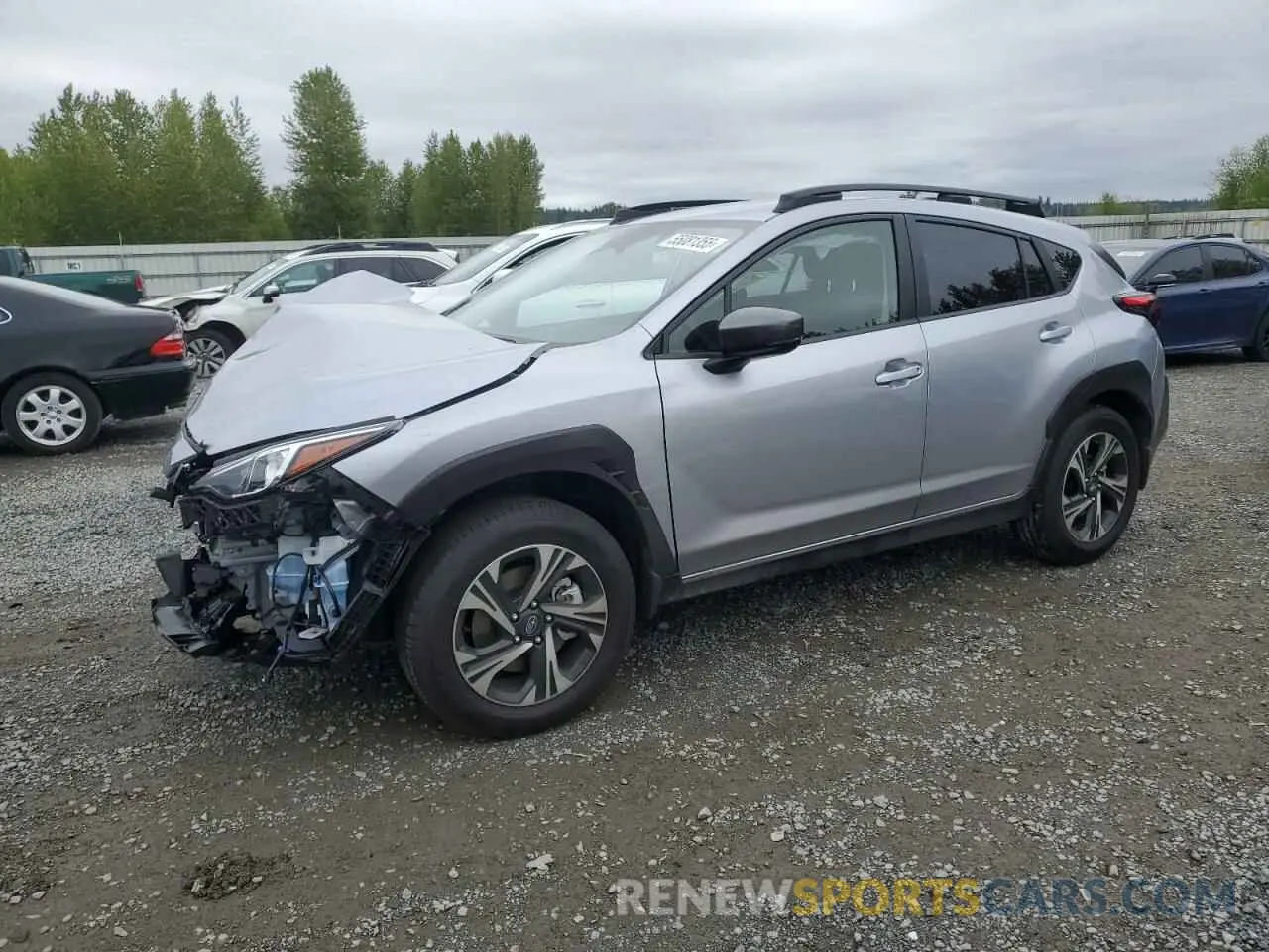 1 Photograph of a damaged car JF2GUADC3R8864442 SUBARU CROSSTREK 2024