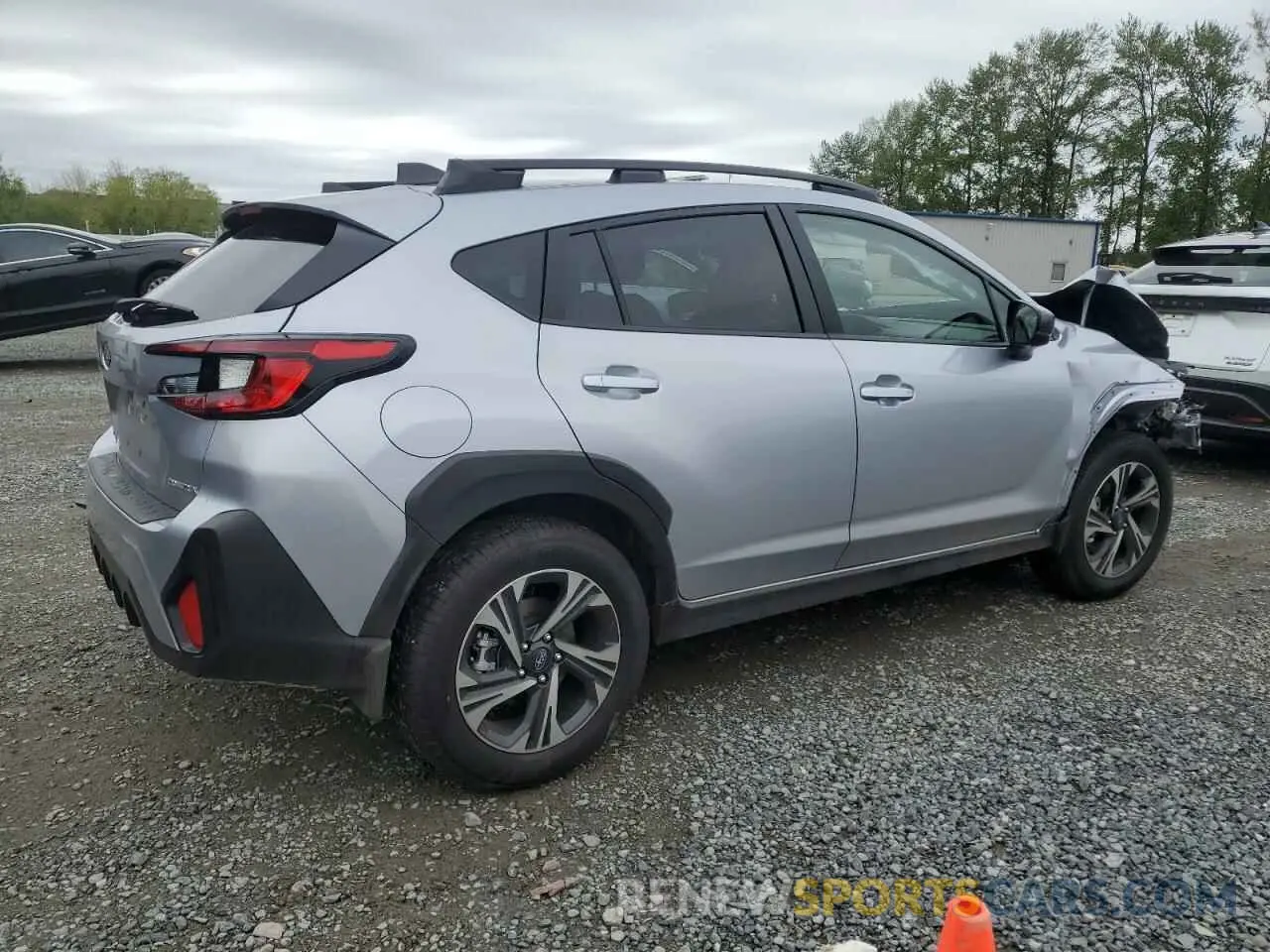 3 Photograph of a damaged car JF2GUADC3R8864442 SUBARU CROSSTREK 2024