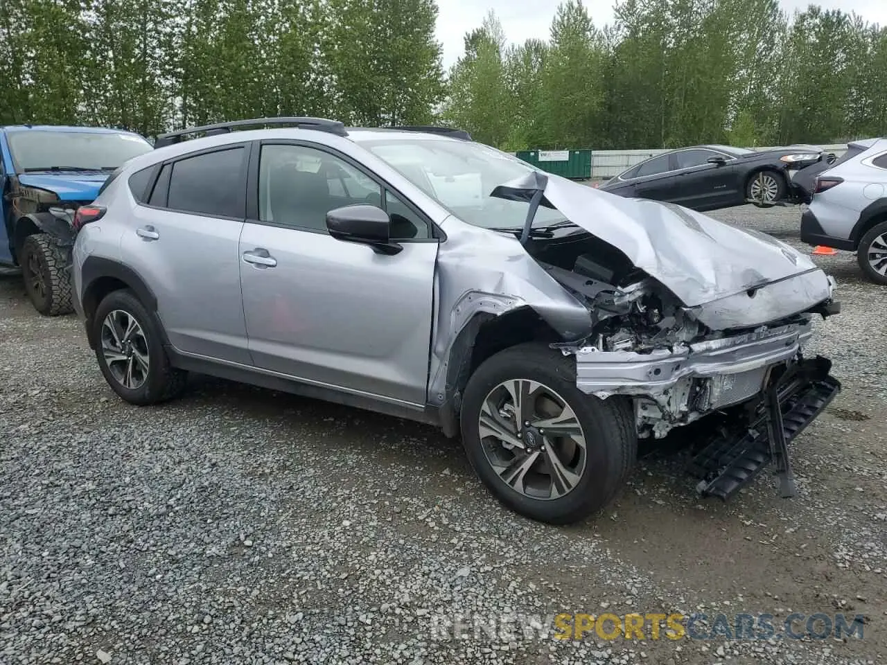 4 Photograph of a damaged car JF2GUADC3R8864442 SUBARU CROSSTREK 2024