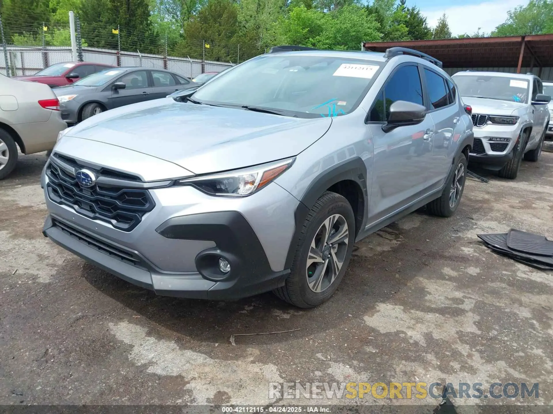2 Photograph of a damaged car JF2GUADC3R8897635 SUBARU CROSSTREK 2024