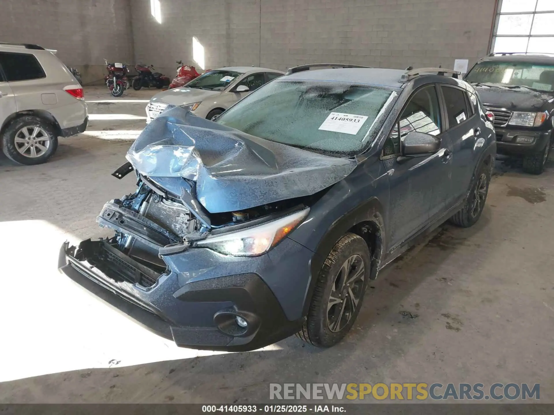 2 Photograph of a damaged car JF2GUADC3RH341289 SUBARU CROSSTREK 2024