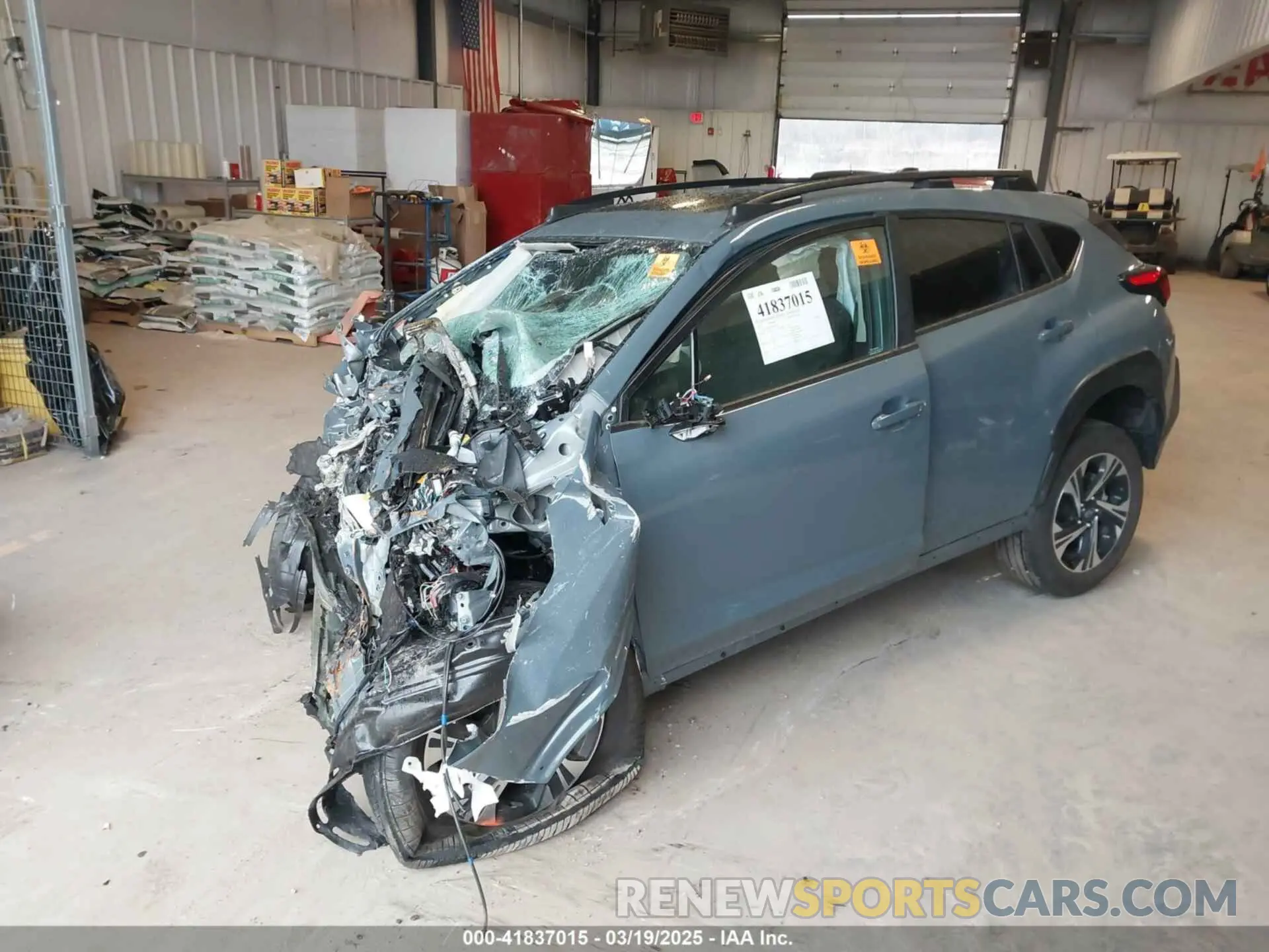 2 Photograph of a damaged car JF2GUADC3RH855661 SUBARU CROSSTREK 2024