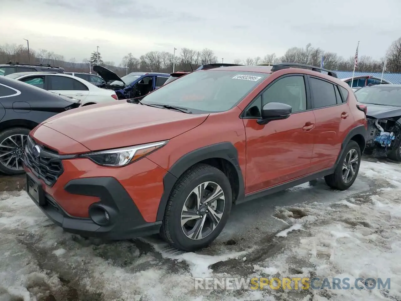 1 Photograph of a damaged car JF2GUADC3RH895741 SUBARU CROSSTREK 2024