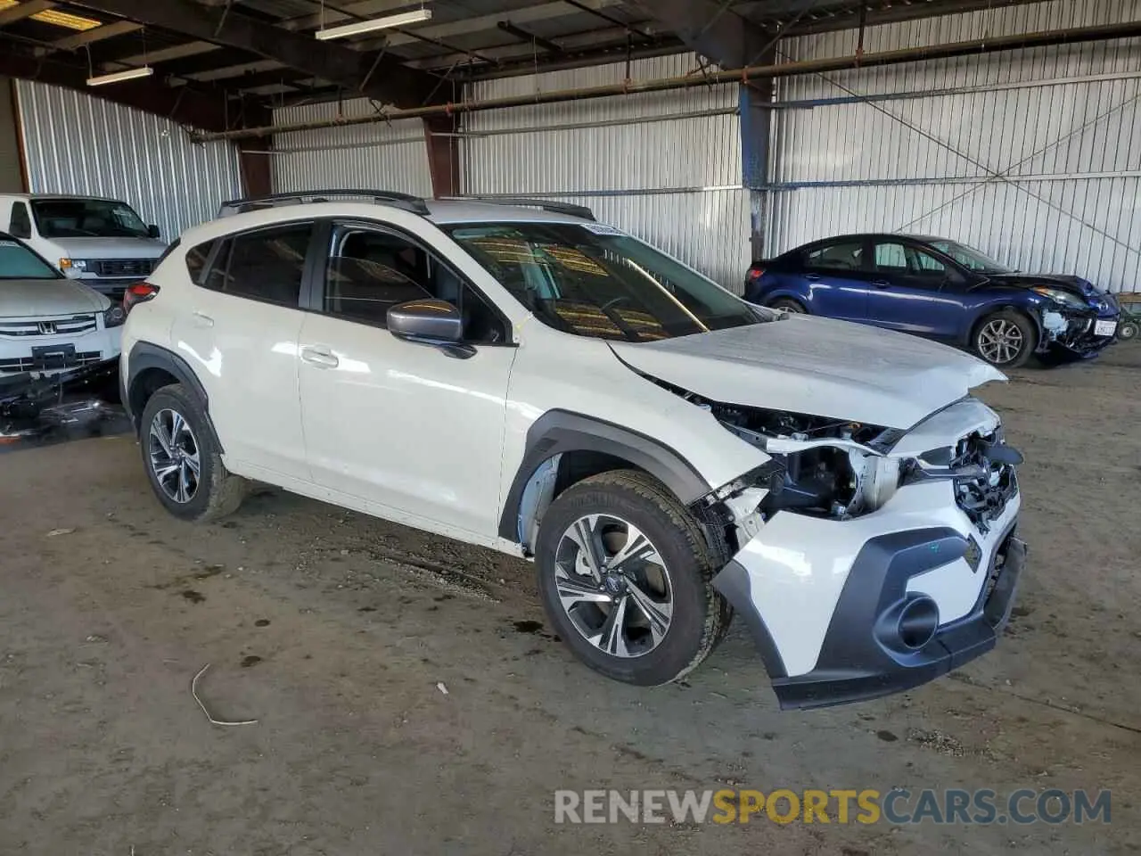 4 Photograph of a damaged car JF2GUADC4R8244229 SUBARU CROSSTREK 2024