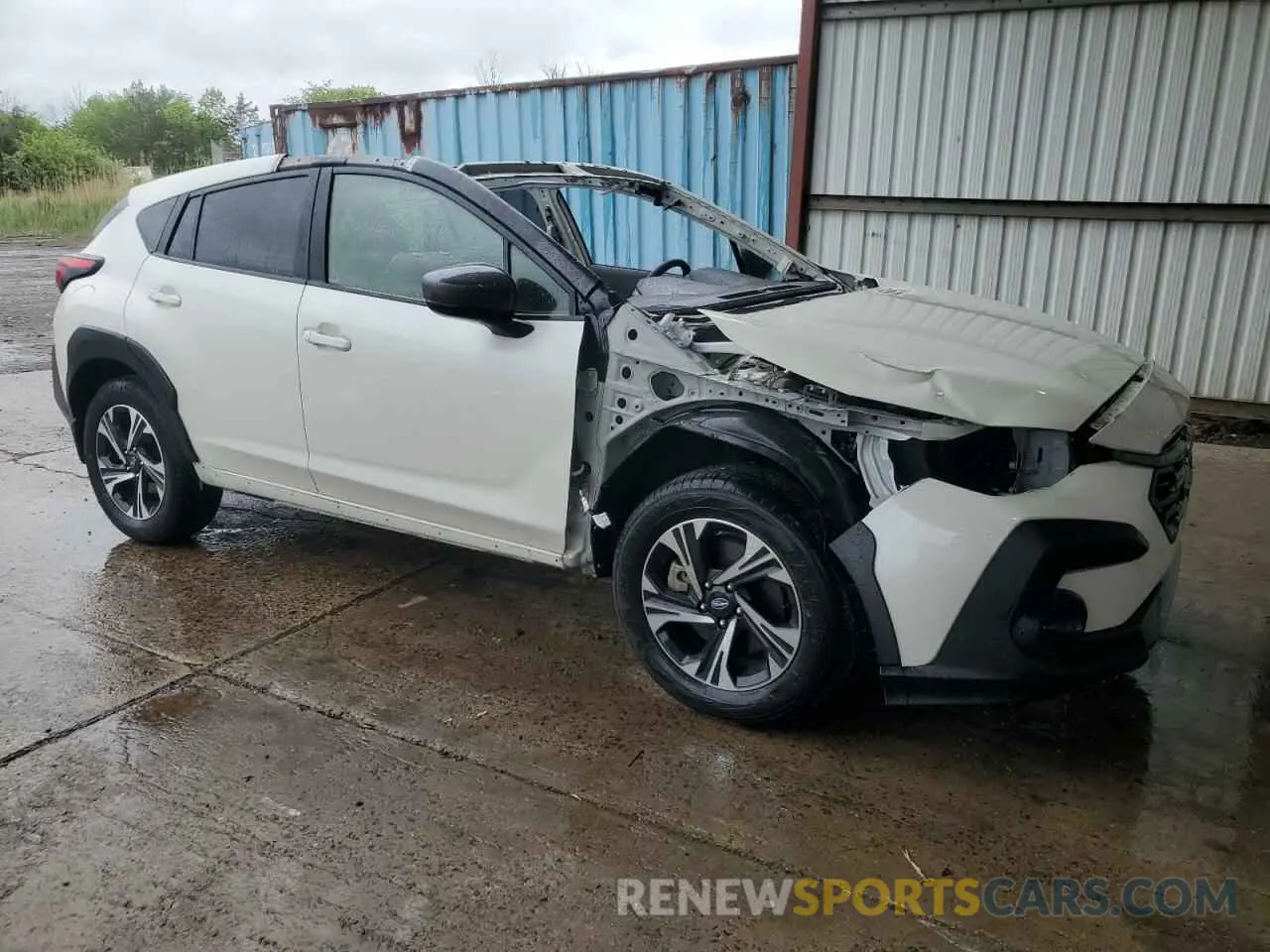 4 Photograph of a damaged car JF2GUADC4R8266800 SUBARU CROSSTREK 2024