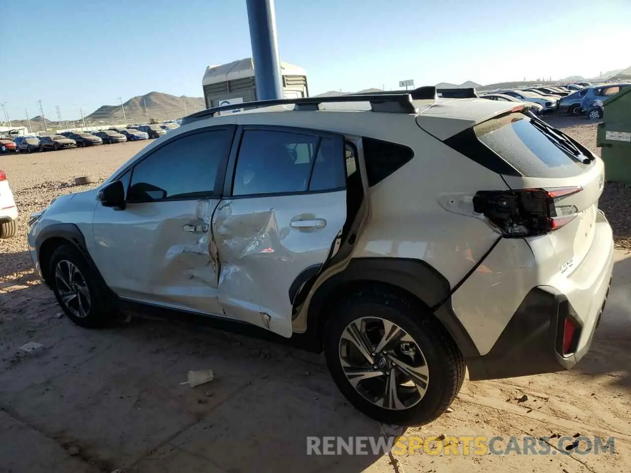 2 Photograph of a damaged car JF2GUADC4R8292720 SUBARU CROSSTREK 2024