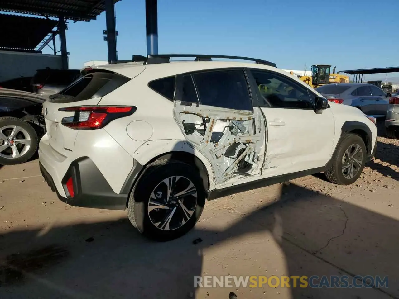 3 Photograph of a damaged car JF2GUADC4R8292720 SUBARU CROSSTREK 2024