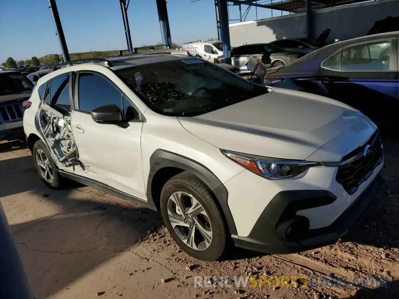 4 Photograph of a damaged car JF2GUADC4R8292720 SUBARU CROSSTREK 2024