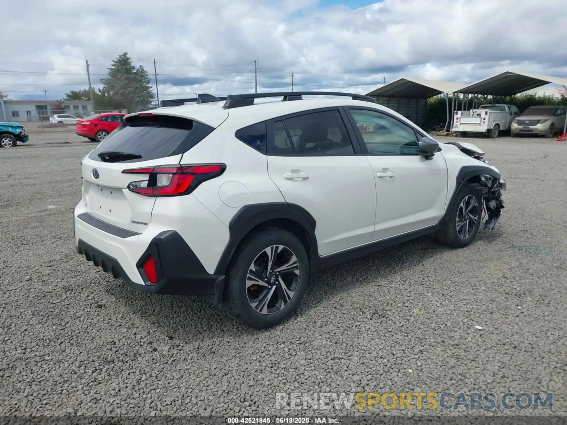 4 Photograph of a damaged car JF2GUADC4R8296847 SUBARU CROSSTREK 2024