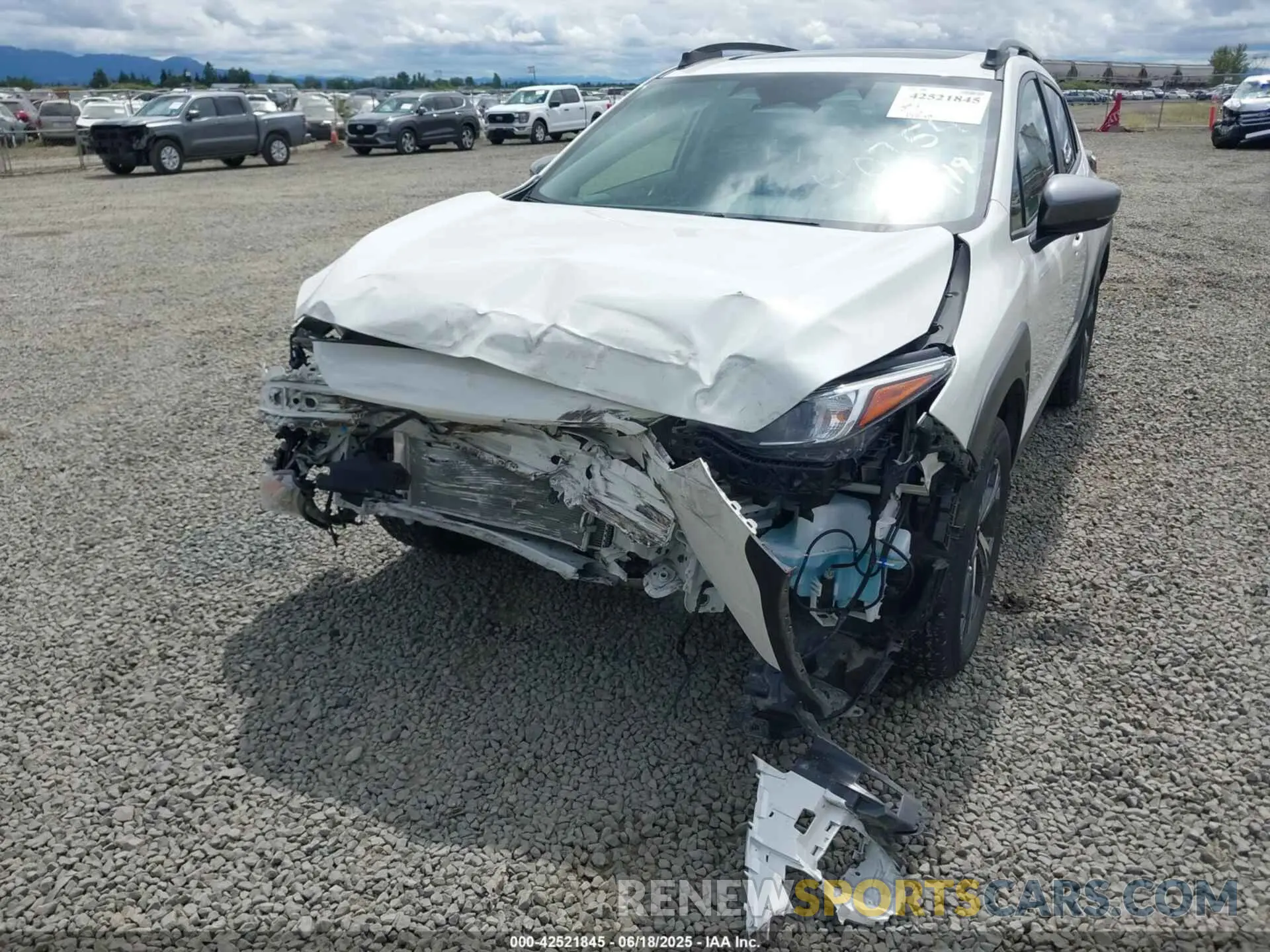 6 Photograph of a damaged car JF2GUADC4R8296847 SUBARU CROSSTREK 2024