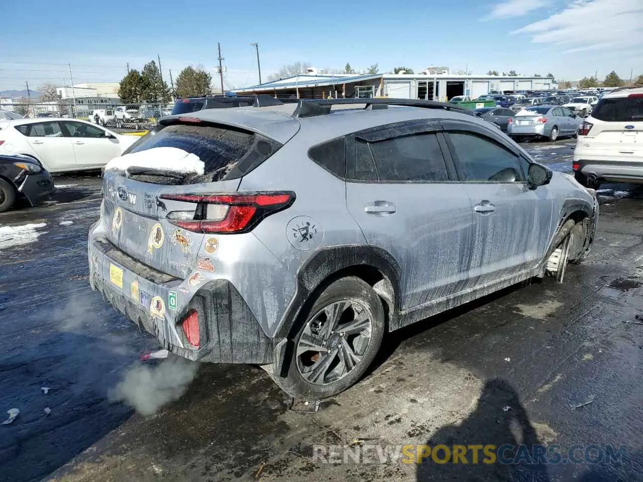3 Photograph of a damaged car JF2GUADC4R8328034 SUBARU CROSSTREK 2024