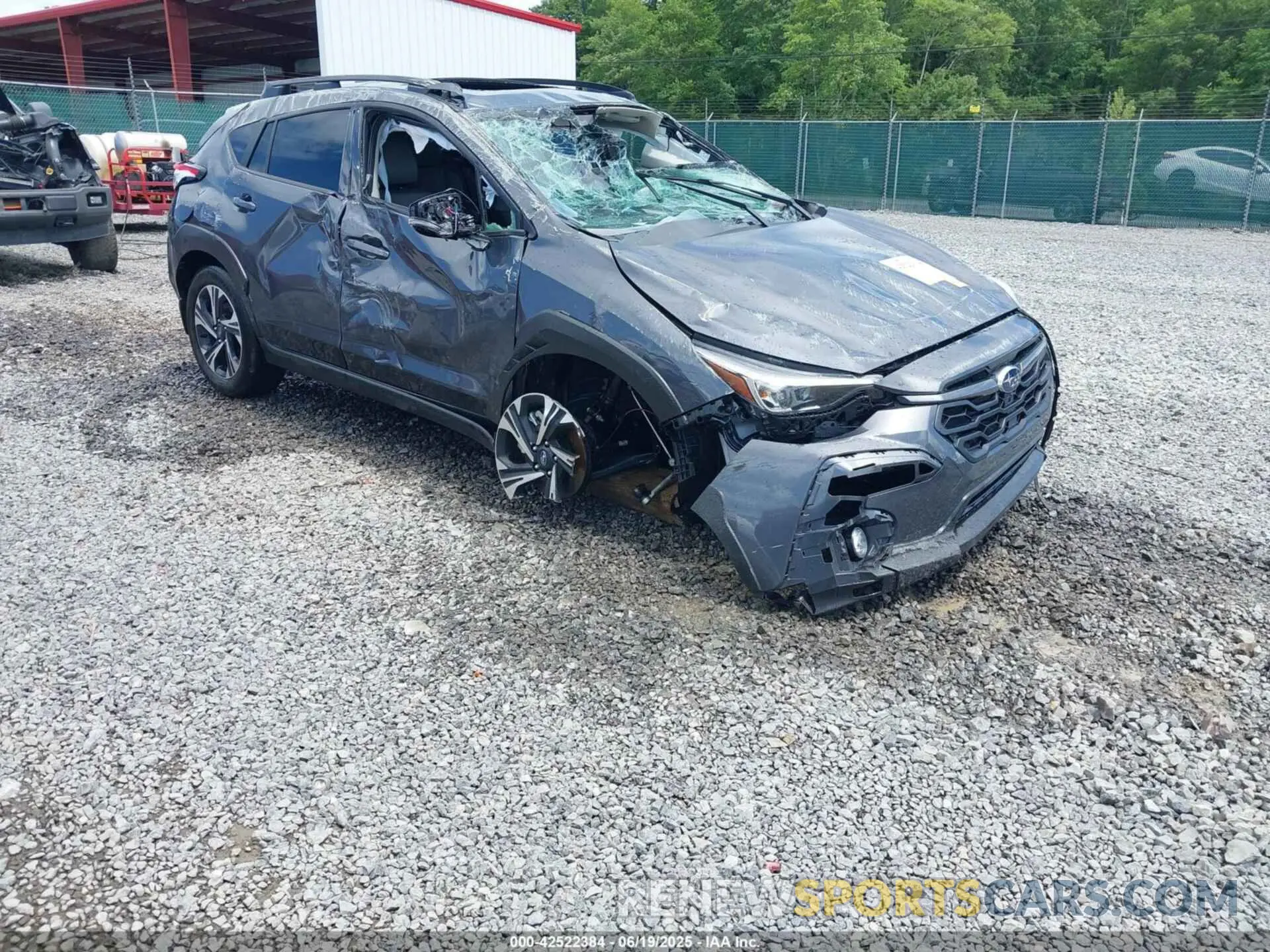 1 Photograph of a damaged car JF2GUADC4R8900753 SUBARU CROSSTREK 2024
