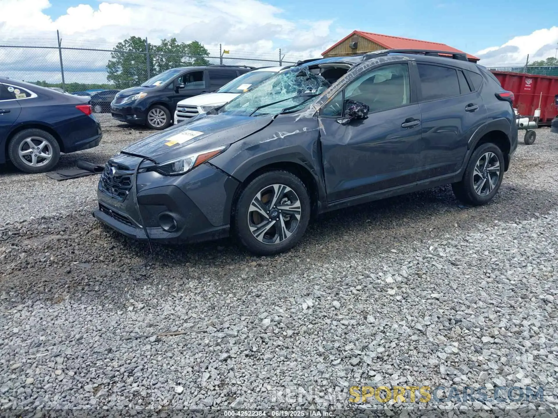 2 Photograph of a damaged car JF2GUADC4R8900753 SUBARU CROSSTREK 2024