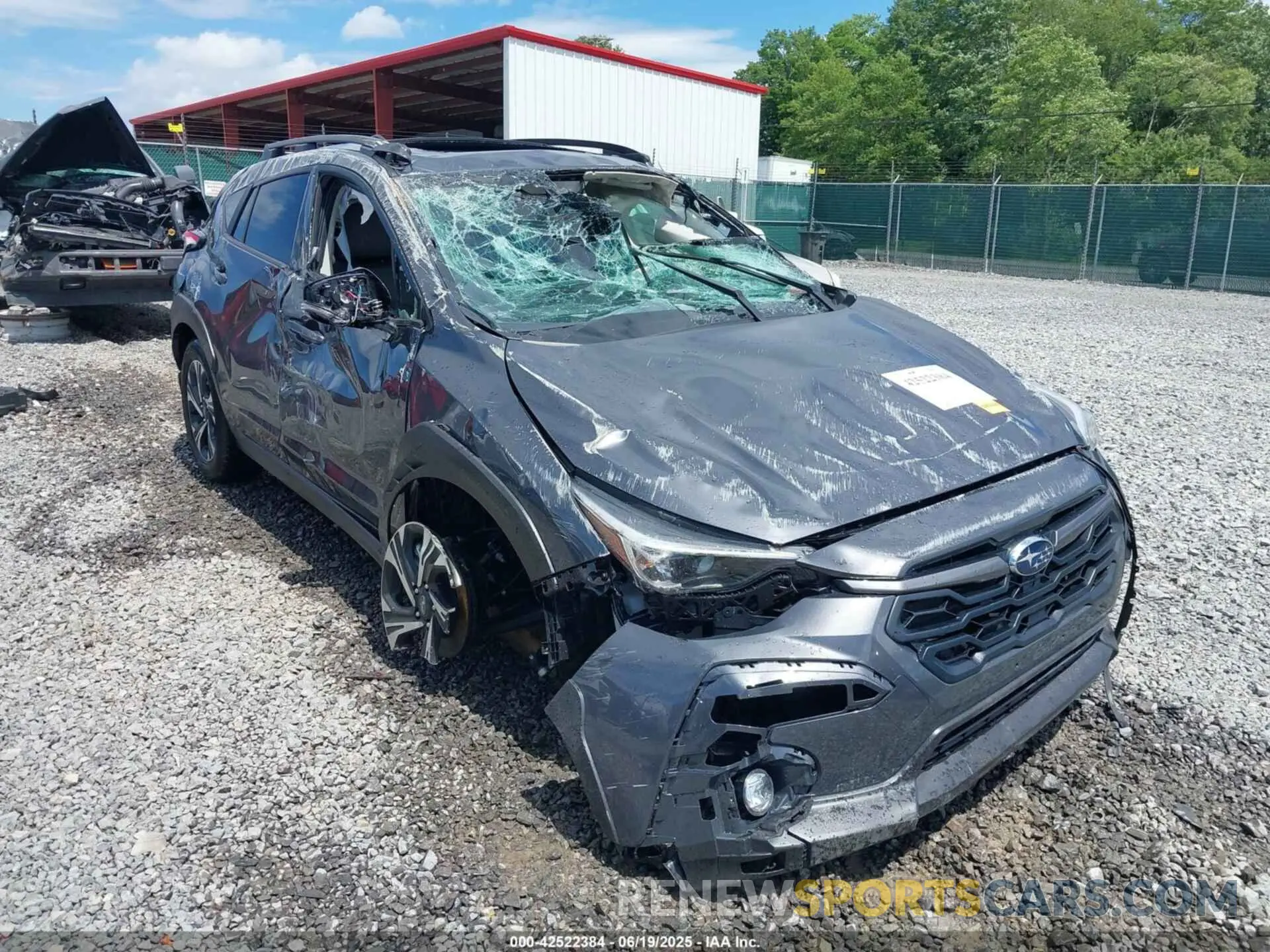 6 Photograph of a damaged car JF2GUADC4R8900753 SUBARU CROSSTREK 2024