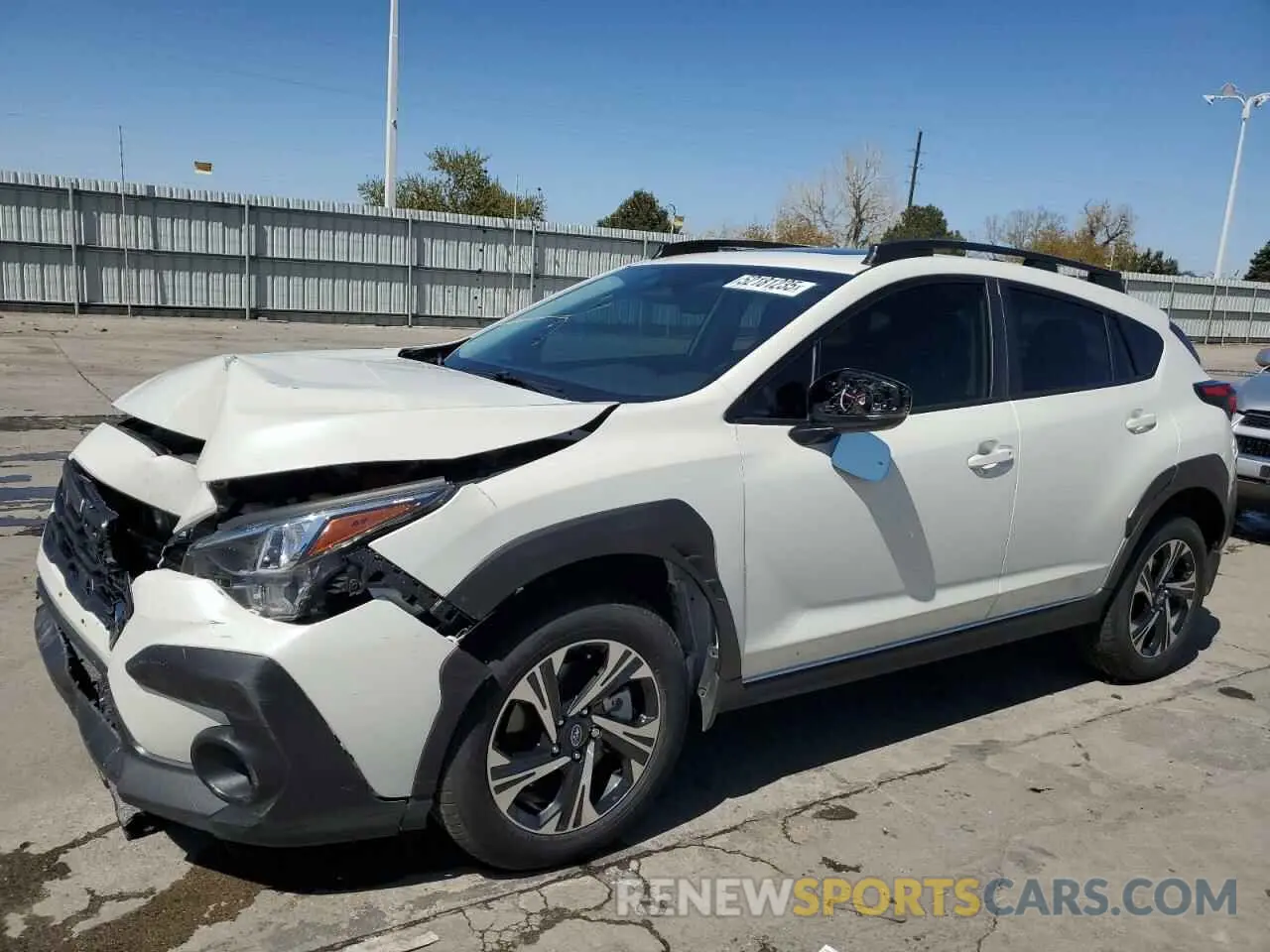 1 Photograph of a damaged car JF2GUADC4RH324792 SUBARU CROSSTREK 2024