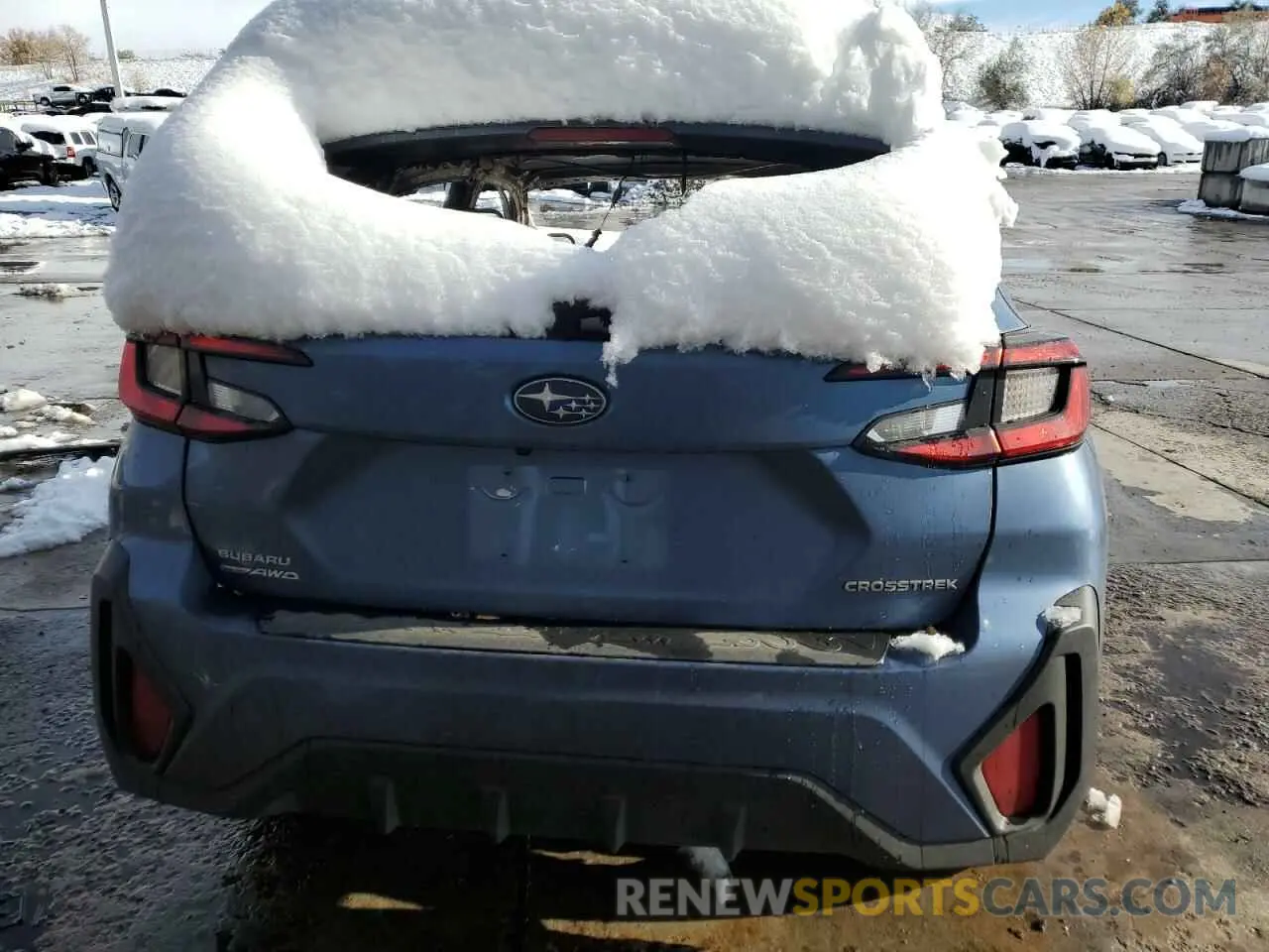 6 Photograph of a damaged car JF2GUADC4RH347828 SUBARU CROSSTREK 2024