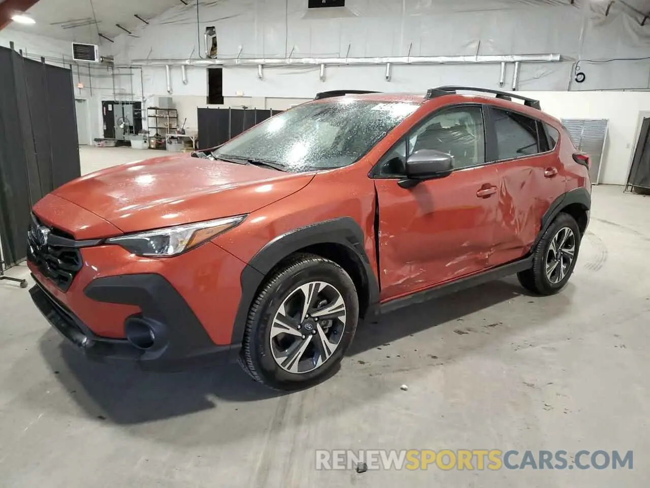 1 Photograph of a damaged car JF2GUADC4RH372311 SUBARU CROSSTREK 2024