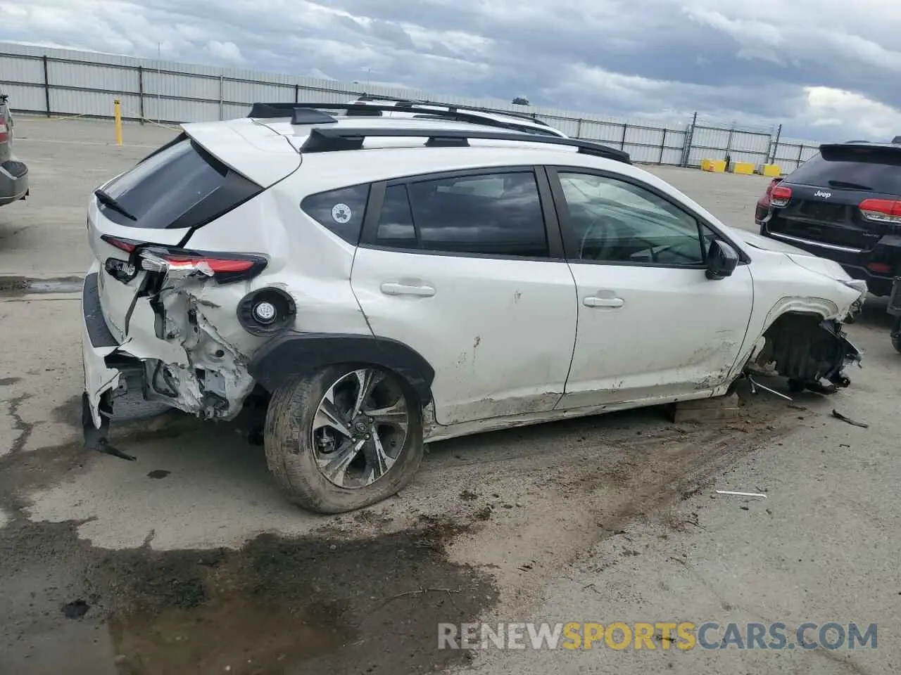 3 Photograph of a damaged car JF2GUADC5R8203155 SUBARU CROSSTREK 2024