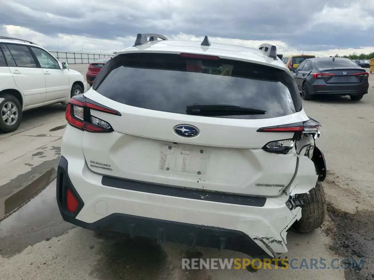 6 Photograph of a damaged car JF2GUADC5R8203155 SUBARU CROSSTREK 2024