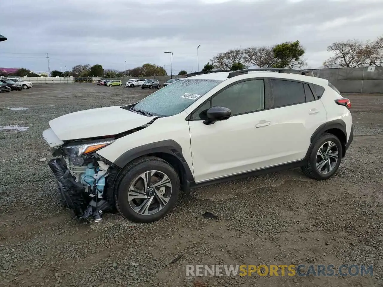 1 Photograph of a damaged car JF2GUADC5R8237015 SUBARU CROSSTREK 2024
