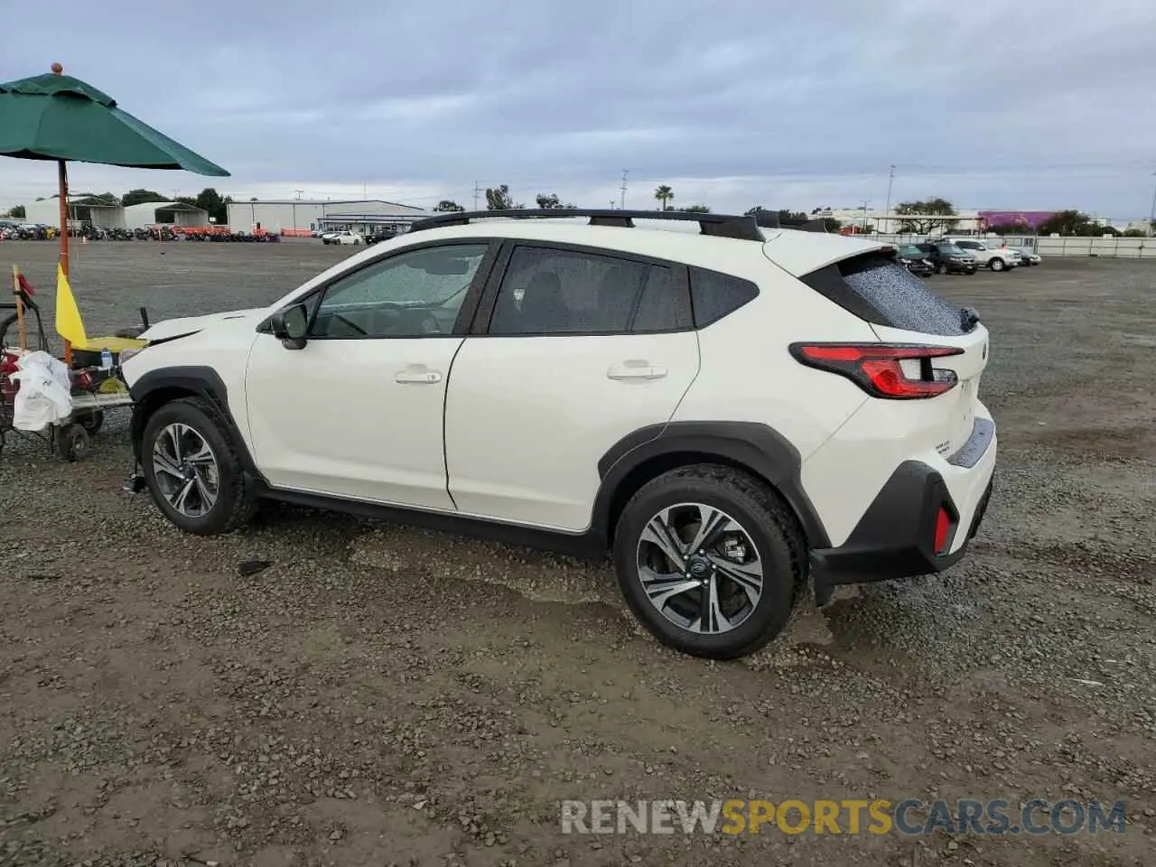 2 Photograph of a damaged car JF2GUADC5R8237015 SUBARU CROSSTREK 2024