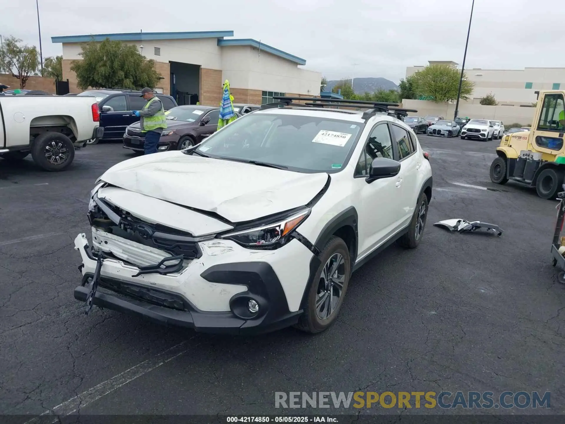 2 Photograph of a damaged car JF2GUADC5R8290118 SUBARU CROSSTREK 2024