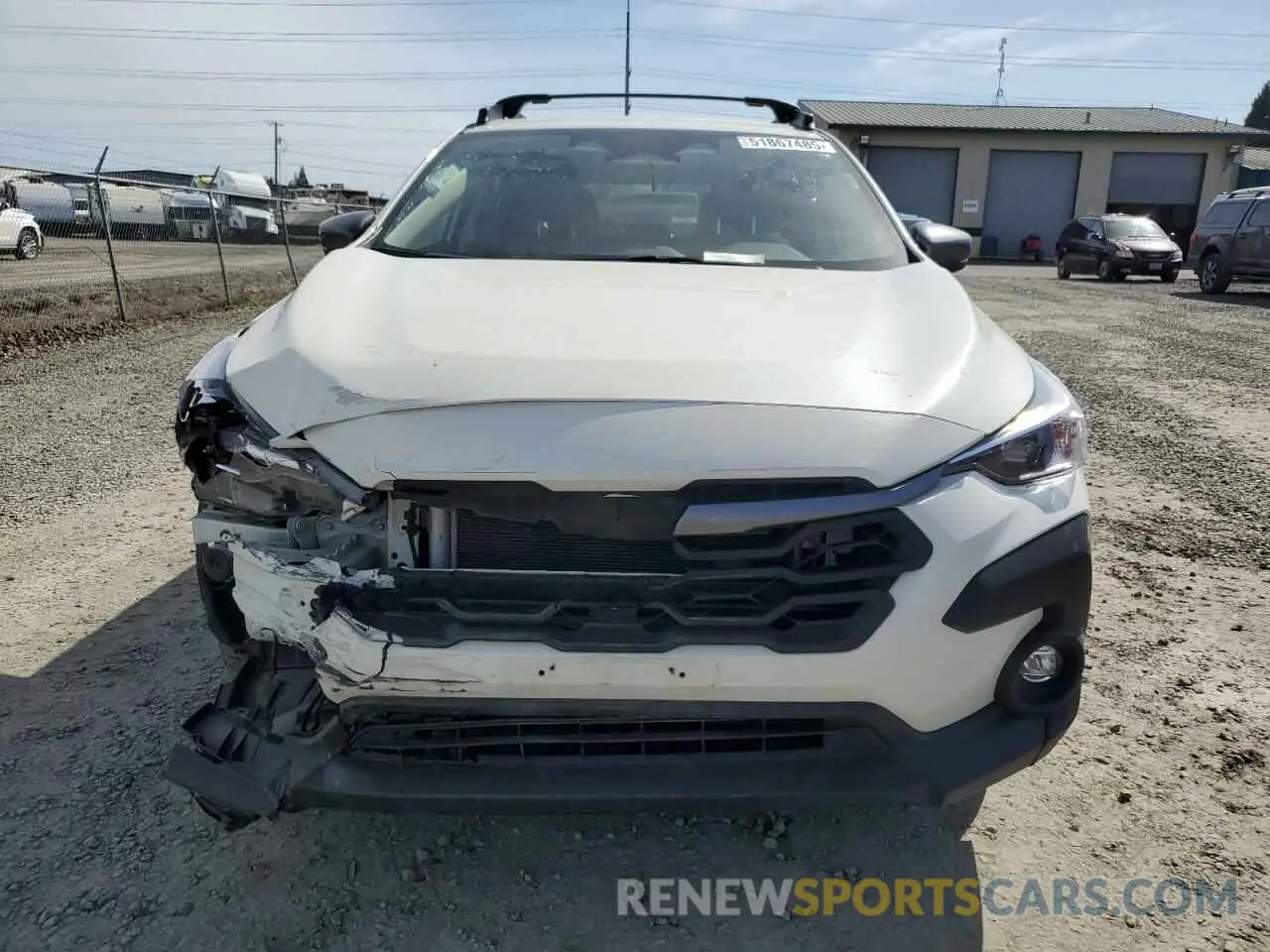 5 Photograph of a damaged car JF2GUADC5R8292984 SUBARU CROSSTREK 2024