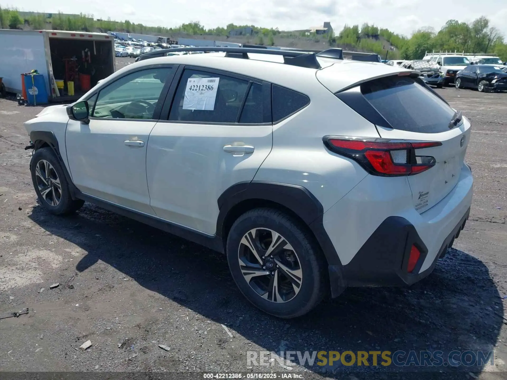 3 Photograph of a damaged car JF2GUADC5R8298283 SUBARU CROSSTREK 2024