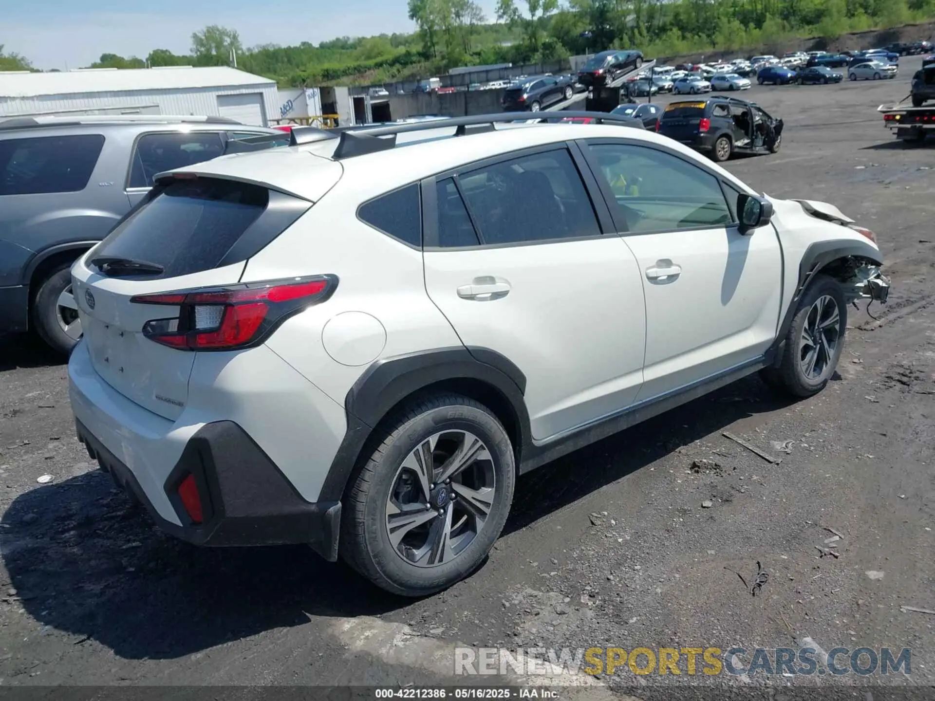4 Photograph of a damaged car JF2GUADC5R8298283 SUBARU CROSSTREK 2024