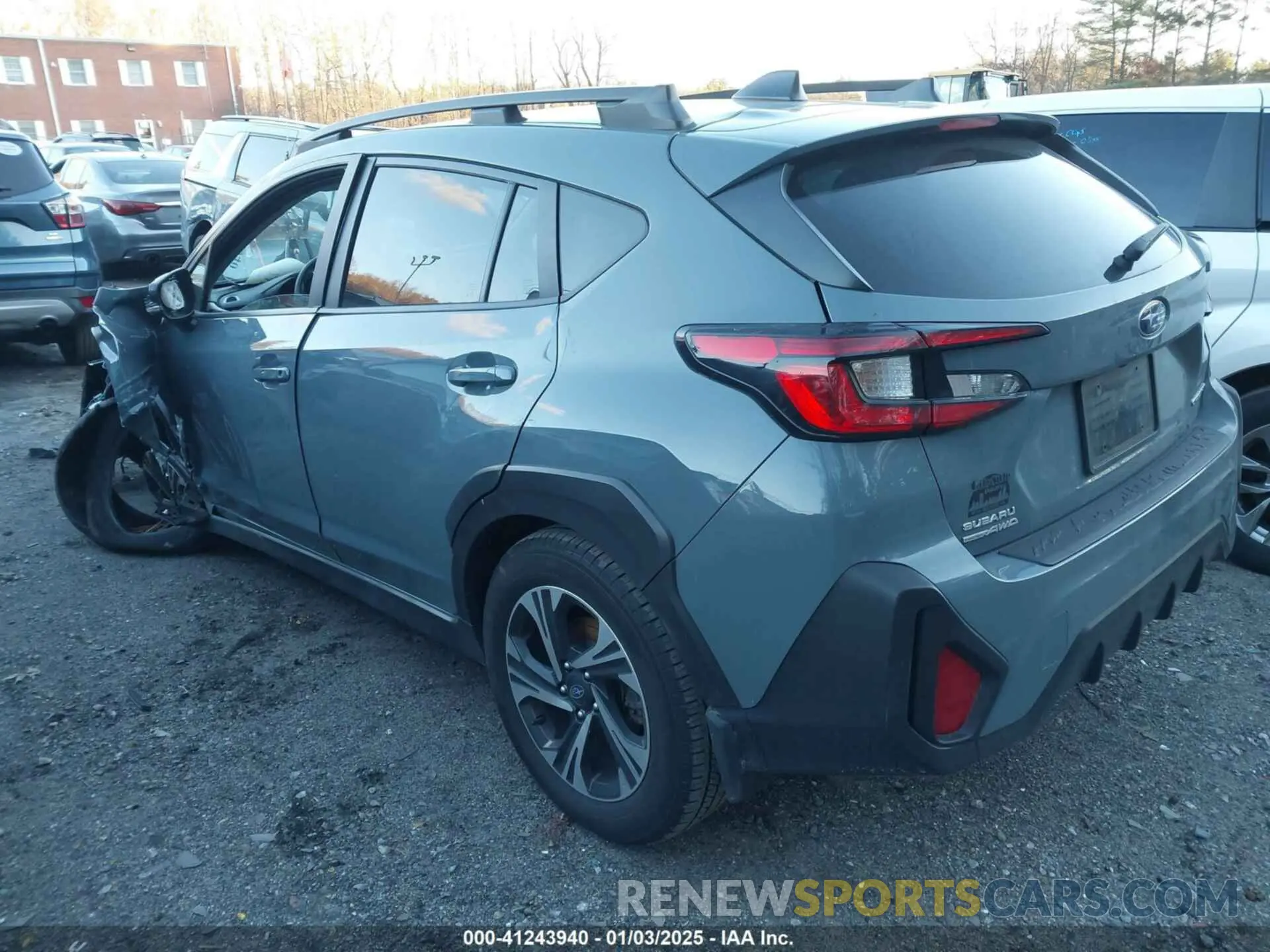 3 Photograph of a damaged car JF2GUADC5R8301473 SUBARU CROSSTREK 2024