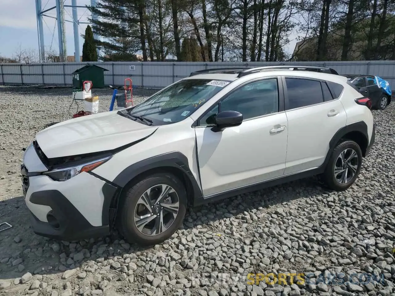 1 Photograph of a damaged car JF2GUADC5R8316524 SUBARU CROSSTREK 2024