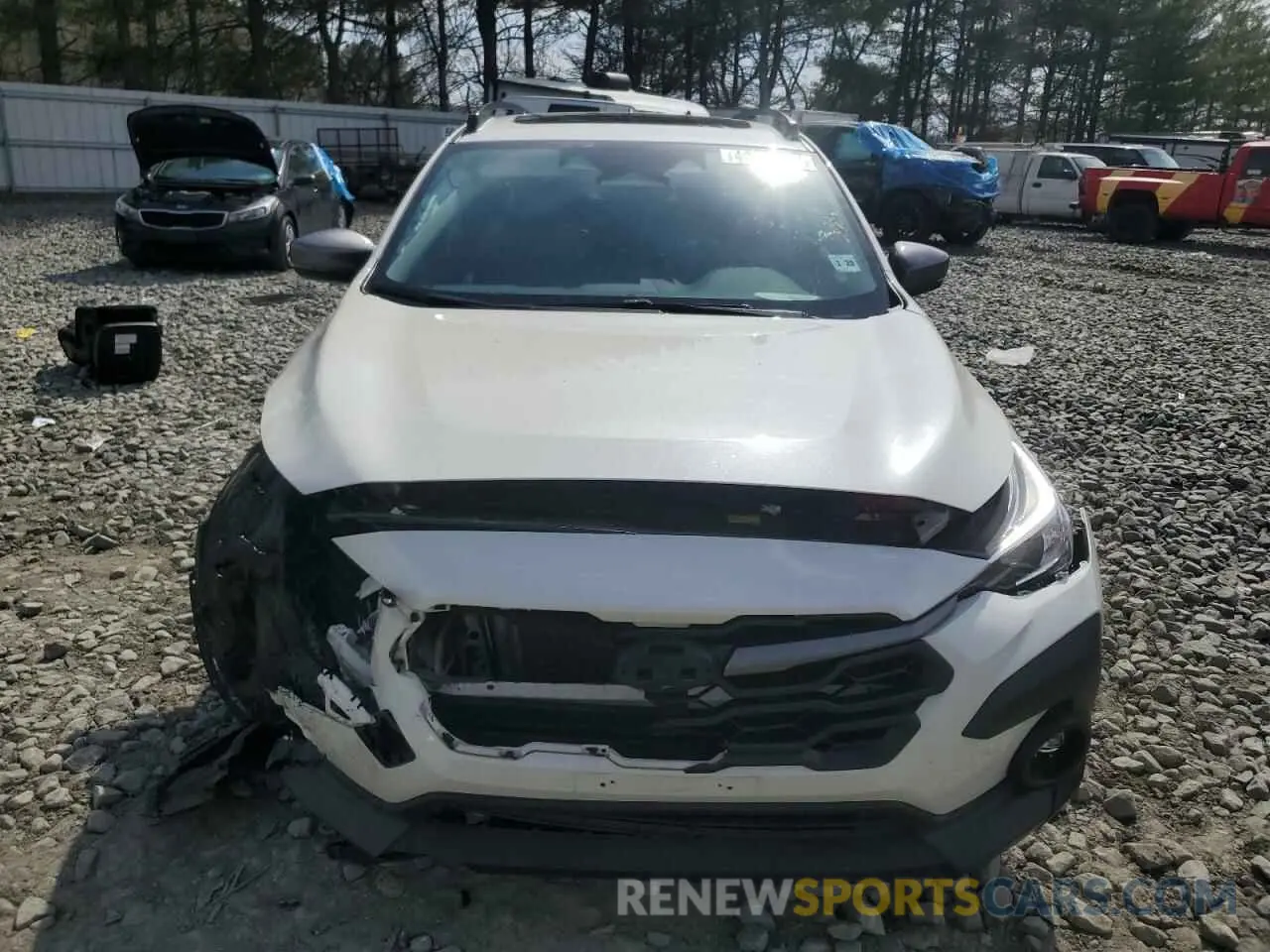 5 Photograph of a damaged car JF2GUADC5R8316524 SUBARU CROSSTREK 2024