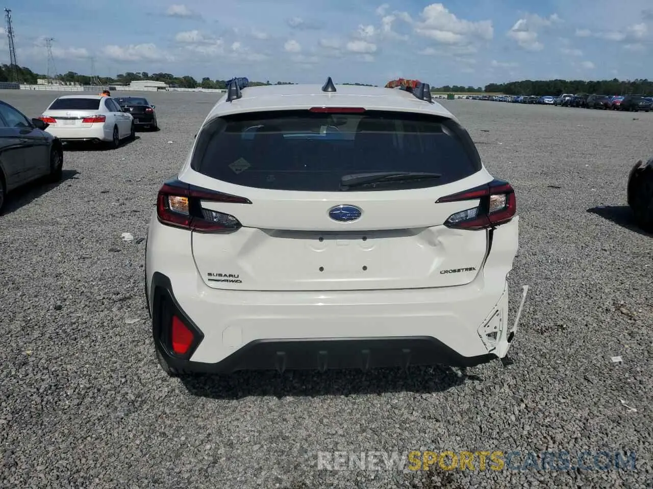 6 Photograph of a damaged car JF2GUADC5R8353640 SUBARU CROSSTREK 2024