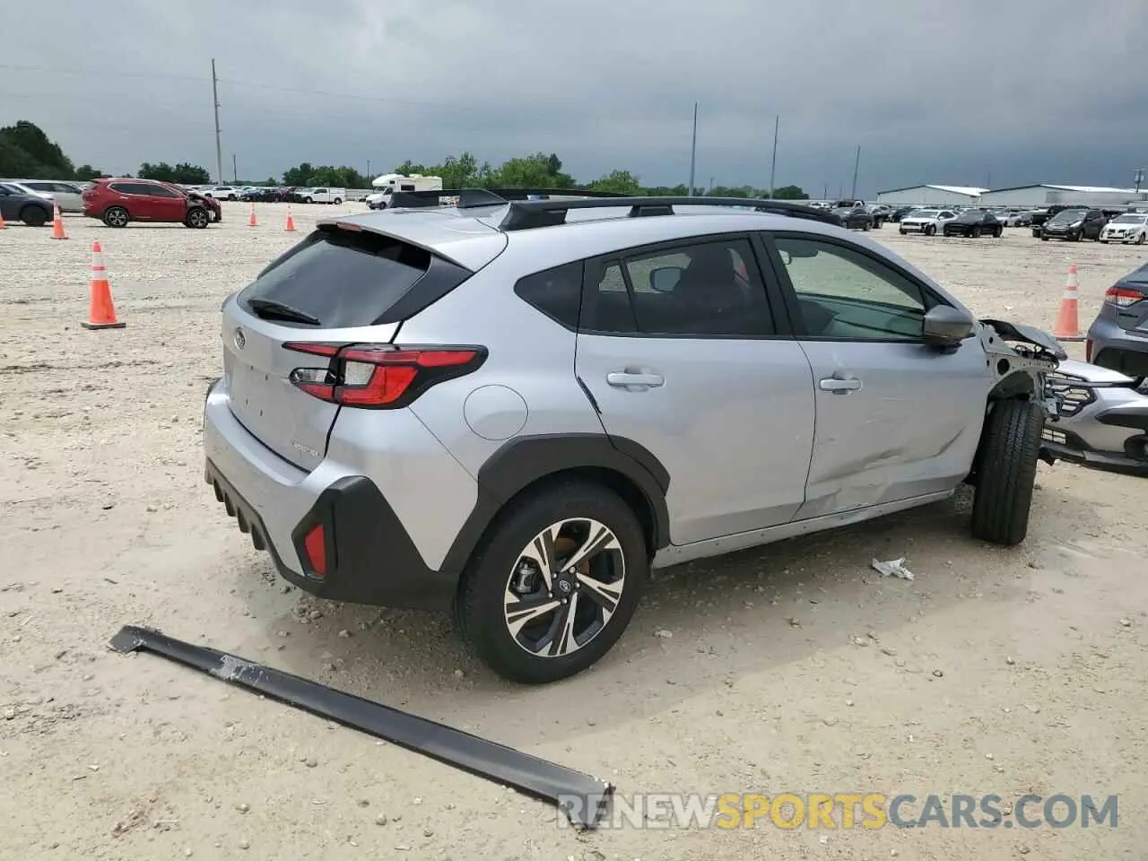 3 Photograph of a damaged car JF2GUADC5R8905394 SUBARU CROSSTREK 2024