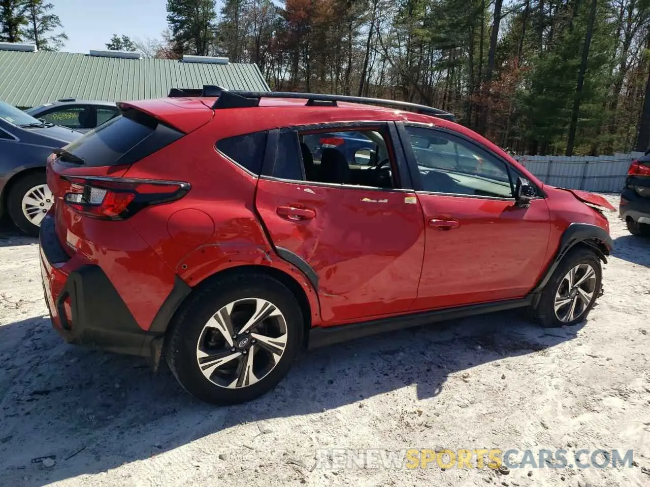 3 Photograph of a damaged car JF2GUADC5RH213331 SUBARU CROSSTREK 2024
