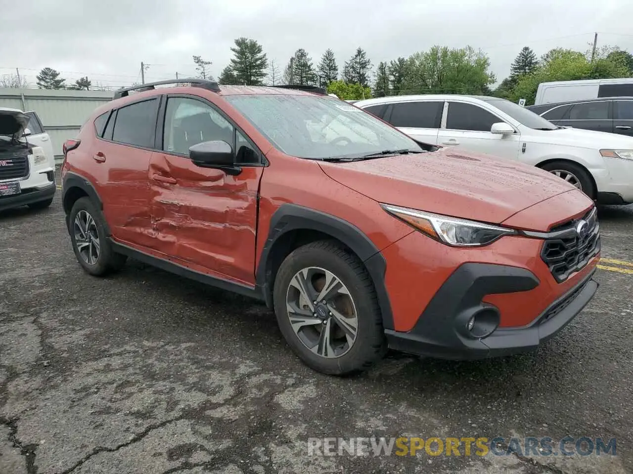 4 Photograph of a damaged car JF2GUADC5RH288661 SUBARU CROSSTREK 2024