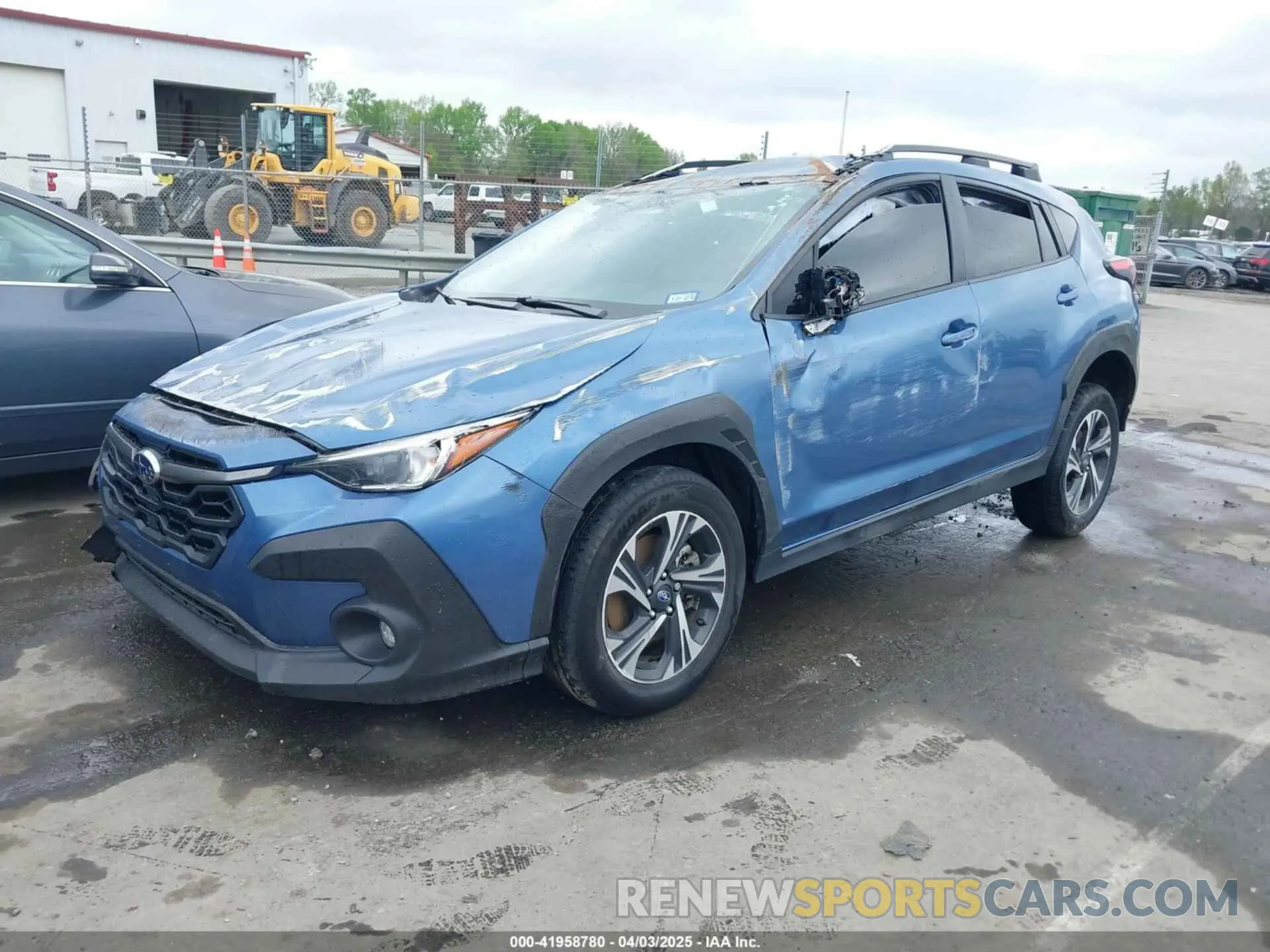 2 Photograph of a damaged car JF2GUADC5RH311520 SUBARU CROSSTREK 2024