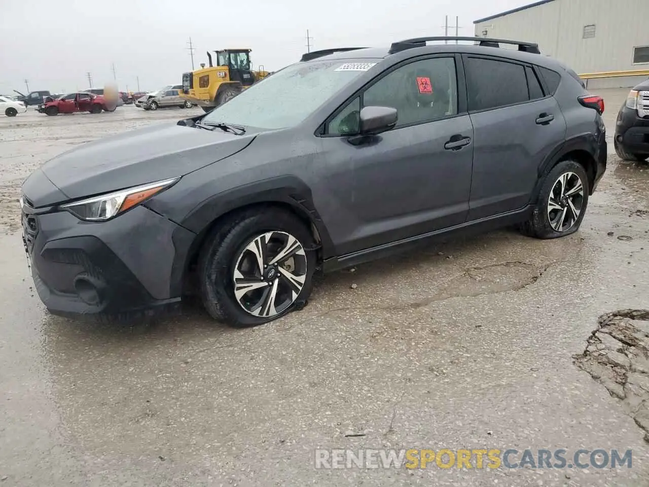 1 Photograph of a damaged car JF2GUADC5RH326616 SUBARU CROSSTREK 2024