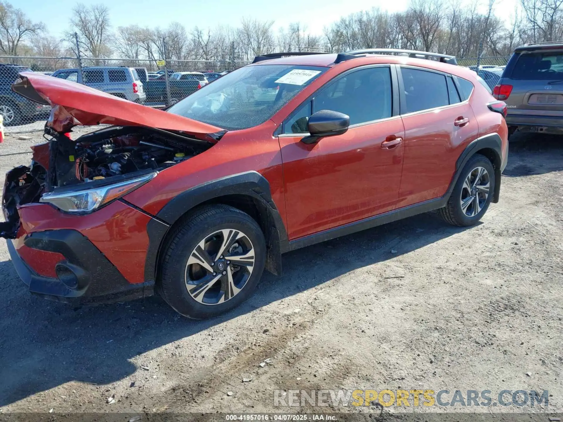2 Photograph of a damaged car JF2GUADC5RH334098 SUBARU CROSSTREK 2024