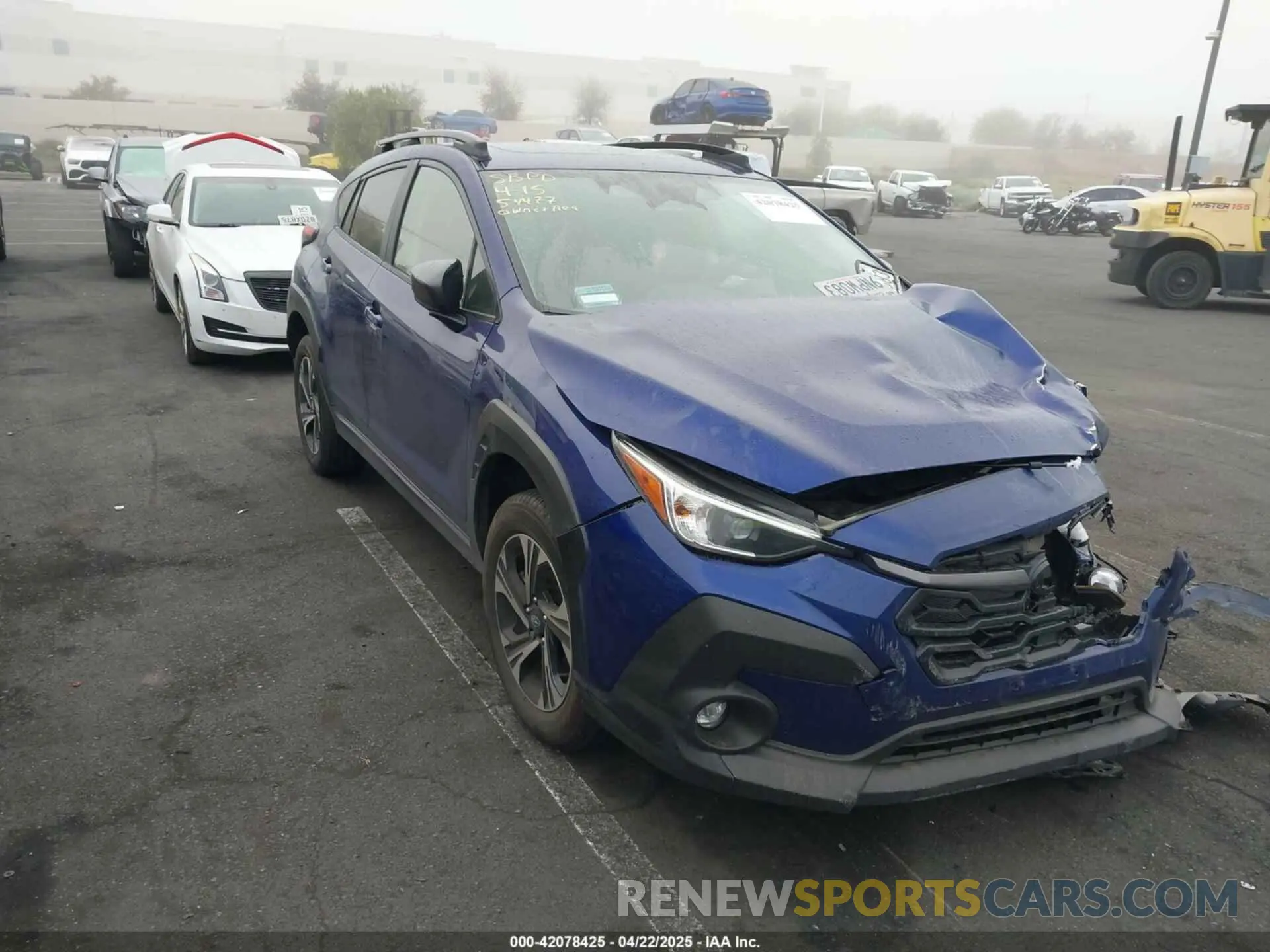 1 Photograph of a damaged car JF2GUADC5RH389053 SUBARU CROSSTREK 2024