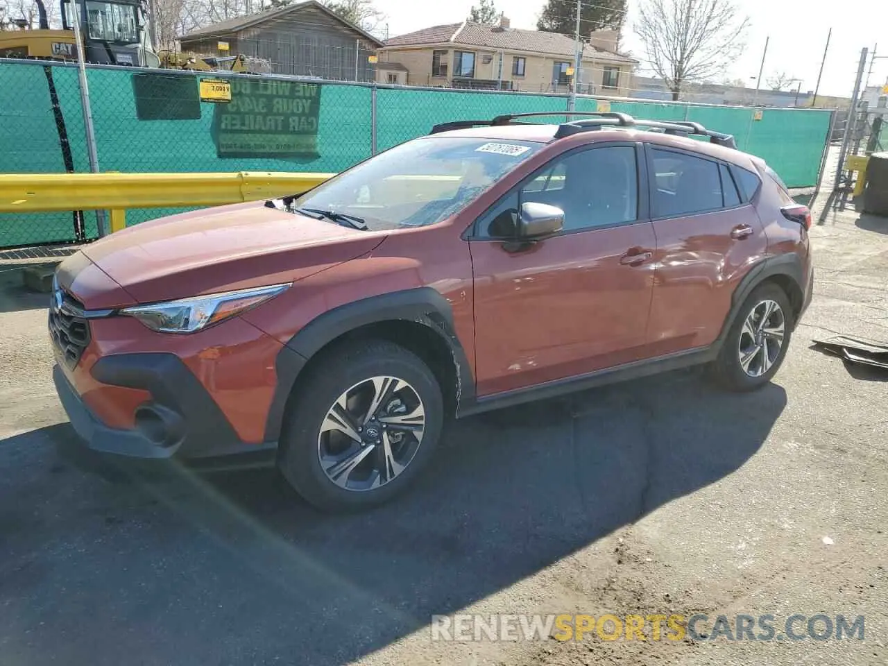 1 Photograph of a damaged car JF2GUADC5RH392261 SUBARU CROSSTREK 2024