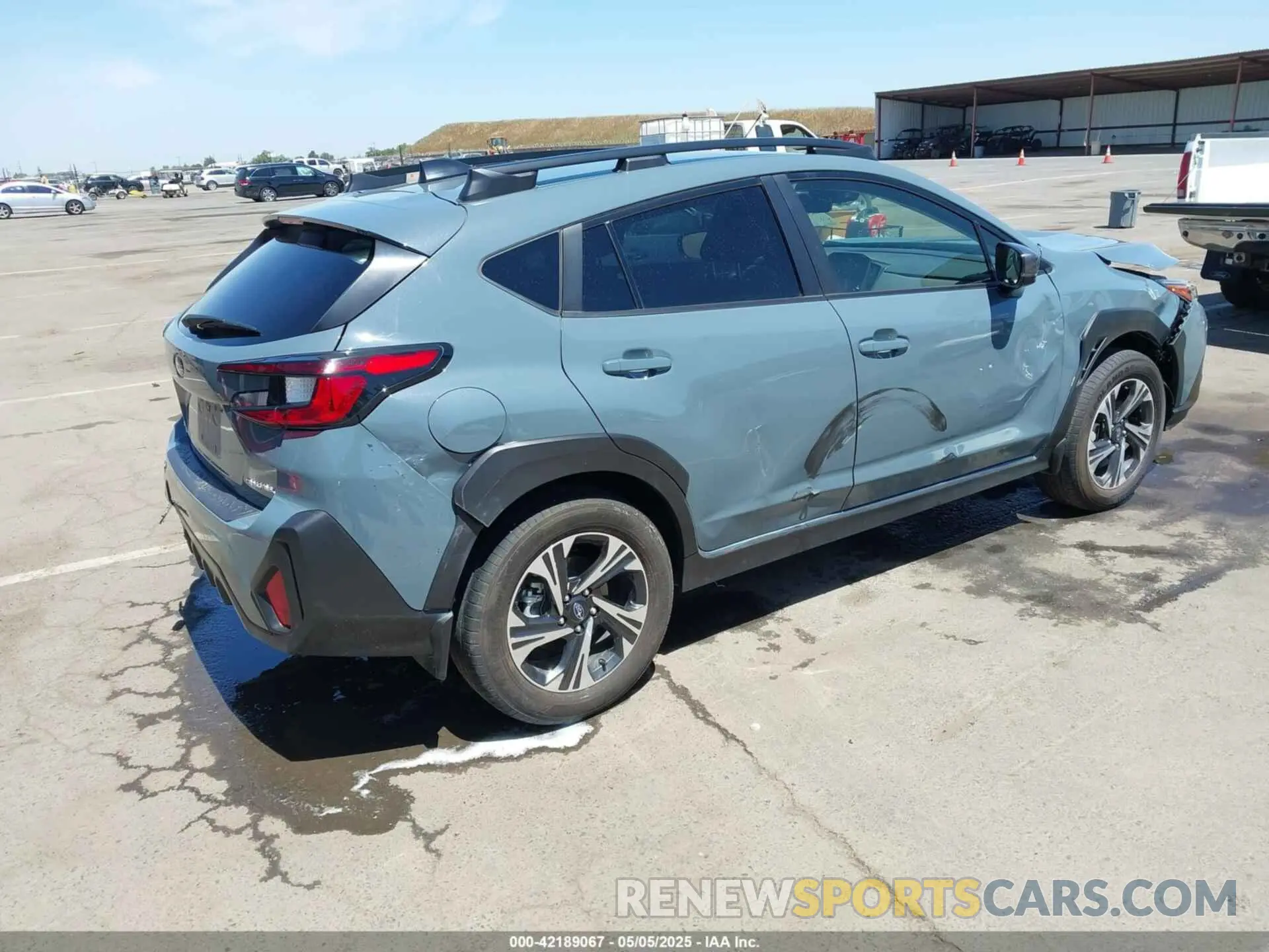 4 Photograph of a damaged car JF2GUADC6R8214231 SUBARU CROSSTREK 2024