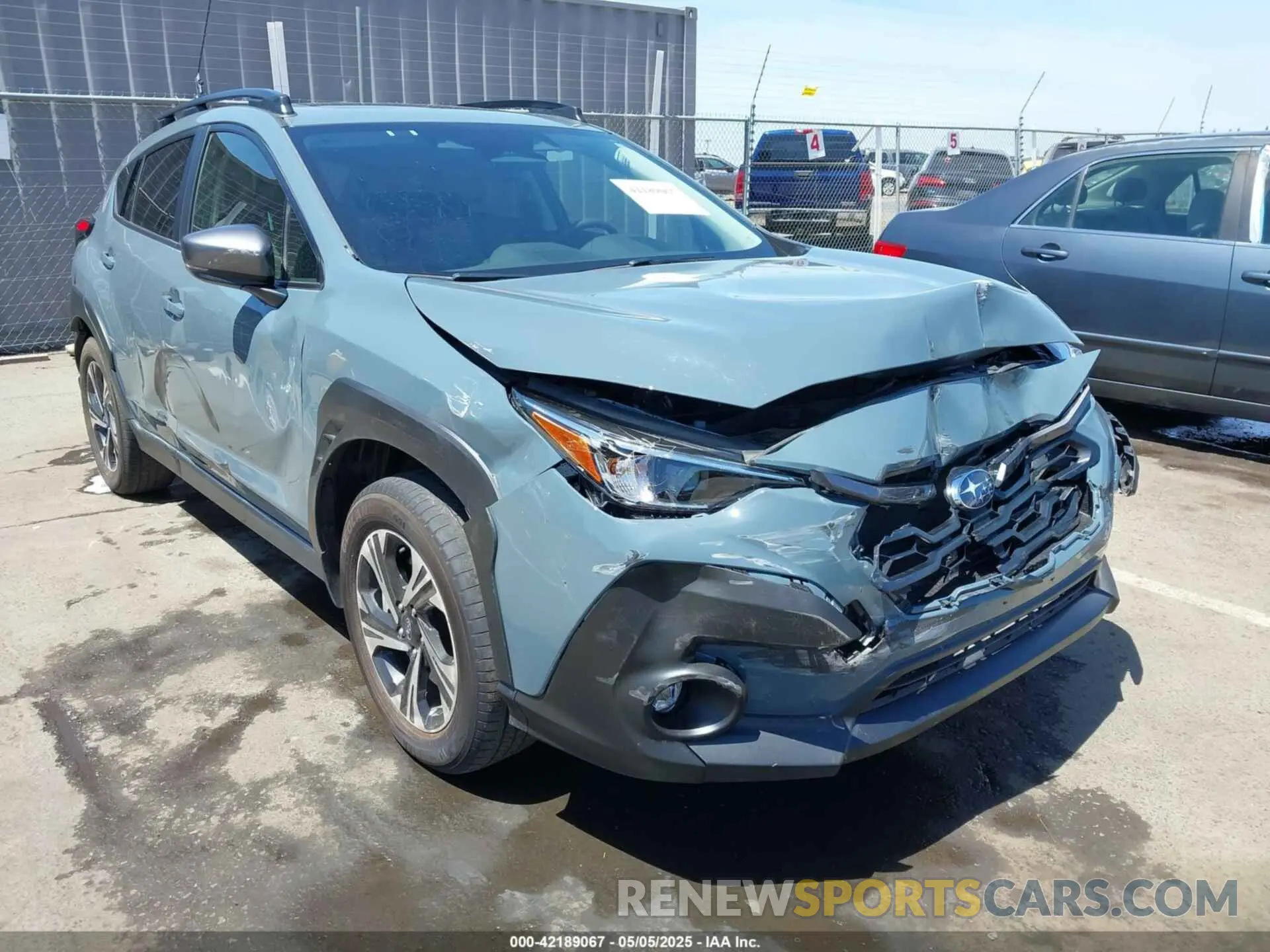 6 Photograph of a damaged car JF2GUADC6R8214231 SUBARU CROSSTREK 2024