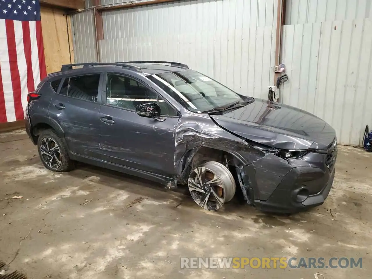 4 Photograph of a damaged car JF2GUADC6R8224368 SUBARU CROSSTREK 2024
