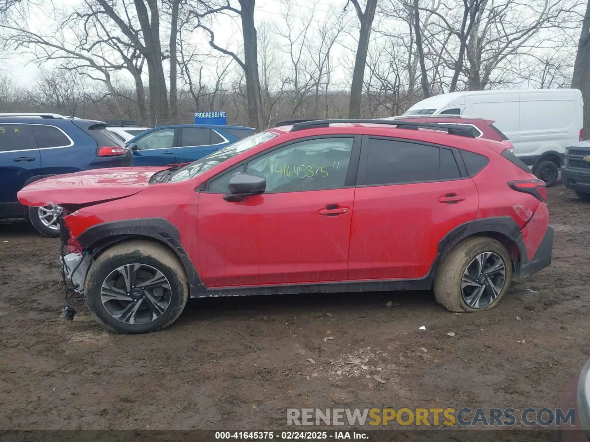 15 Photograph of a damaged car JF2GUADC6R8252056 SUBARU CROSSTREK 2024