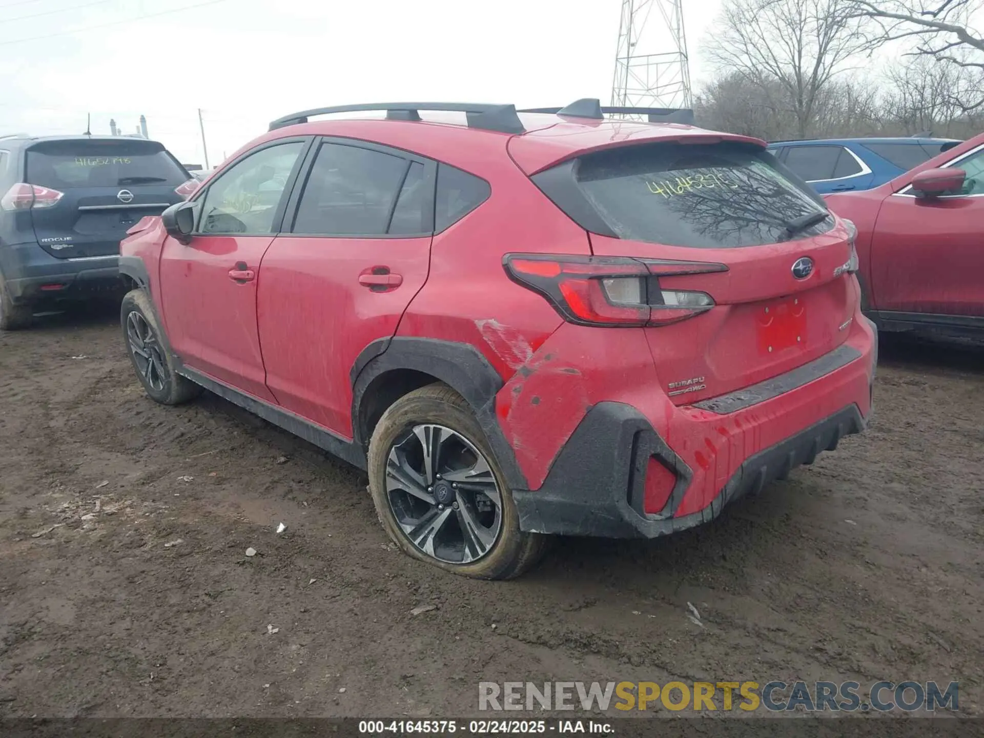 3 Photograph of a damaged car JF2GUADC6R8252056 SUBARU CROSSTREK 2024