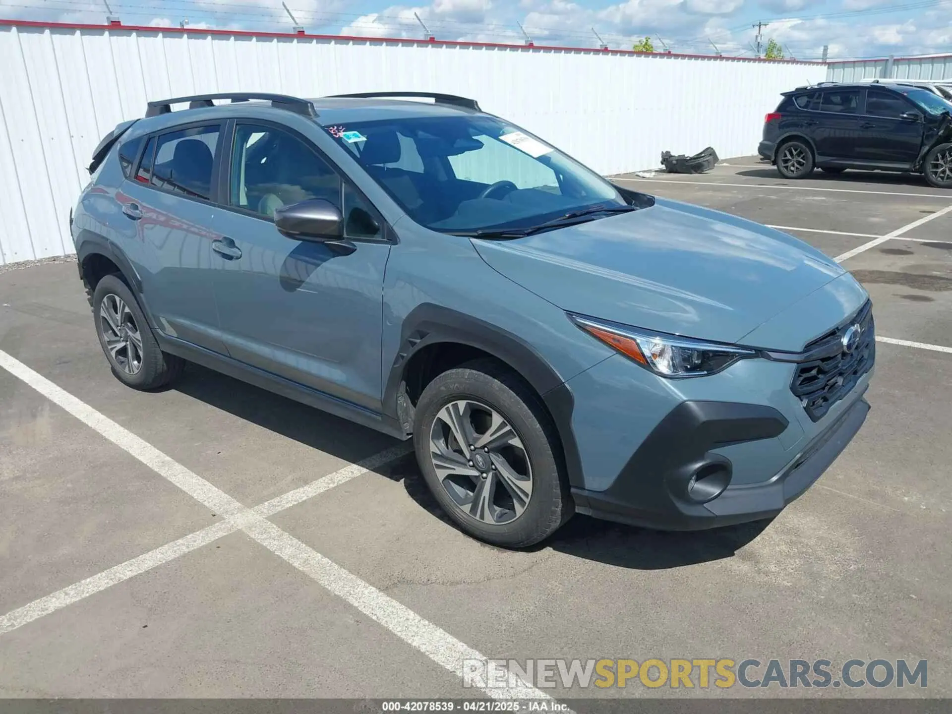 1 Photograph of a damaged car JF2GUADC6R8306021 SUBARU CROSSTREK 2024