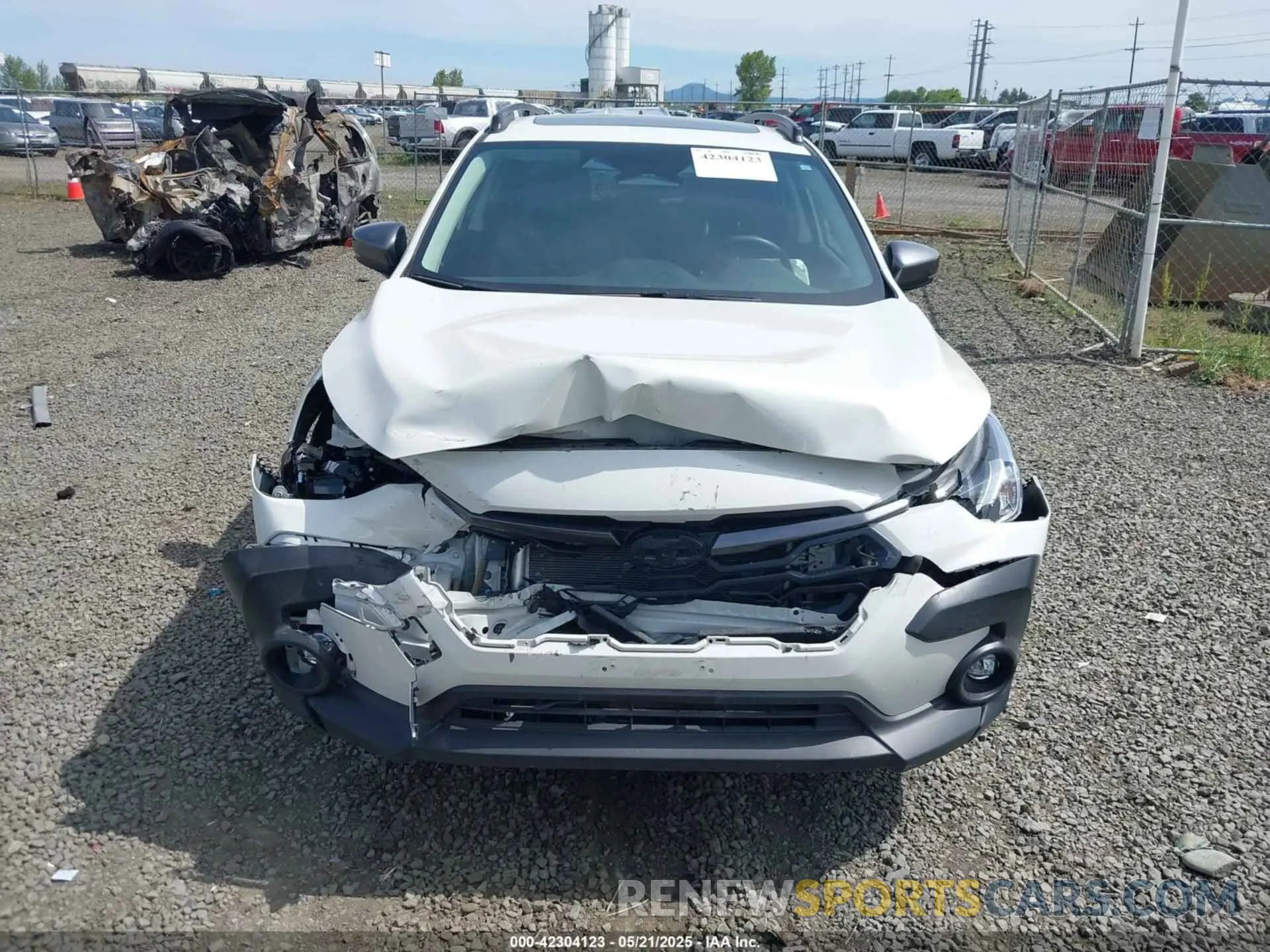 12 Photograph of a damaged car JF2GUADC6R8316256 SUBARU CROSSTREK 2024