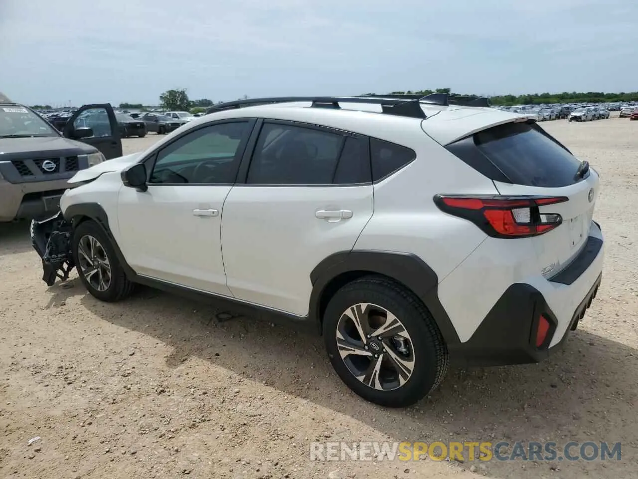 2 Photograph of a damaged car JF2GUADC6R8363416 SUBARU CROSSTREK 2024